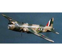 Gigante Scala Inglese Ww-Ii Vickers Wellington Mk.x Doppio Plans & Modelli 86ws