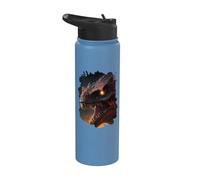 Gigante sputafuoco il temibile dinosauro Stainless Steel Insulated Water Bottle
