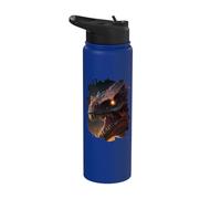Gigante sputafuoco il temibile dinosauro Stainless Steel Insulated Water Bottle