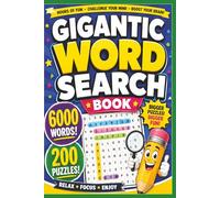 Gigantic Word Search Book: 6000 Words • 200 Giant Puzzles • Hours of Fun