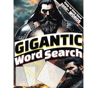 Gigantic Word Search Book: 8x10 Inches, Big word search book about Science, Nature, History, Movies, Tv Shows and many more. Over 2000 words and 120 Puzzles ! Puzzle up !