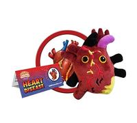 Gigantmicrobes - Peluche per malattie cardiache - Scopri la salute del tuo cuore e il sistema cardiovascolare