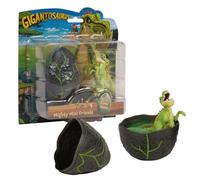 Gigantosaurus - Uovo con Slime e Figura, con i personaggi protagonisti della serie di cartoni animati, 7 Dinosauri vari da collezionare, spedizione Modello Casuale, 3 anni, Famosa (GGN01000)