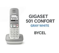 GIGASET 501 Confort Gray White - Design Moderno - Rivenditore BYCEL