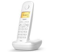 Gigaset A170 Telefono Portatile, Display Grafico Illuminato, Bianco