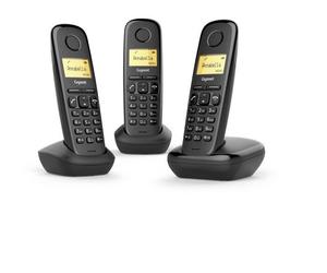 Gigaset A170 Trio Telefono analogico/DECT Identificatore di chiamata Nero