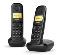 Telefono Gigaset A270 Dect Duo nero
