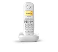 GIGASET A270 Telefono Cordless Ecodect con vivavoce sveglia display 1,5" bianco