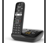 CORDLESS SIEMENS GIGASET AS690A BLACK VIVAVOCE CON SEGRETERIA