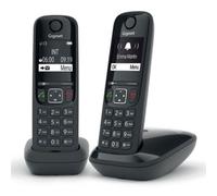 GIGASET-SIEMENS WIRELESS PHONE AS690 DUO BLACK (L36852-H2816-D201)