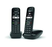 Gigaset AS690 Duo - Telefono fisso wireless - 2 telefoni - Nero
