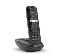 Gigaset AS690 Nero Telefono ECO DECT con display monocromatico e lunga durata di funzionamento