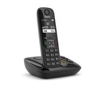 Gigaset AS690A Telefono analogico/DECT Identificatore di chiamata Nero