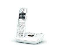Gigaset AS690A - Telefono fisso wireless con segreteria telefonica, ampio display retroilluminato per un display ultra leggibile, funzione blocco chiamate, colore: bianco [versione francese]