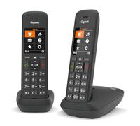 Gigaset C575 Duo Telefono Cordless, Display TFT a Colori, Vivavoce, Nero