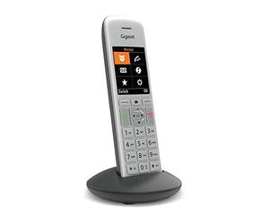 Gigaset CE575HX - Ricevitore DECT con base di ricarica - Telefono cordless di alta qualità per router e base DECT - Compatibile con Fritzbox - Interfaccia utente moderna - Ricevitore con base di