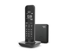 Gigaset CL390 Telefono DECT, Funzione Black List, Vivavoce, Nero | Funzione non disturbare, ampio display, [Versione Italiana]