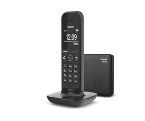 Gigaset CL390 Telefono DECT, Funzione Black List, Vivavoce, Nero | Funzione non disturbare, ampio display, [Versione Italiana]