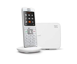 Gigaset CL660 Analog/DECT telephone Bianco Identificatore di chiamata [Versione Francia]
