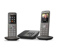 Gigaset CL660A Duo Analog/DECT telephone Identificatore di chiamata Grigio [Versione Francia]