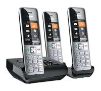 Gigaset Comfort 500a Trio Wireless Landline Phone 3 Units Argento One Size / EU Plug