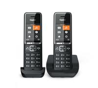 Gigaset COMFORT 550 duo Telefono analogico Identificatore di chiamata Nero