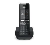 CORDLESS SIEMENS GIGASET COMFORT 550 BLACK CON VIVAVOCE E PRESA CUFFIE
