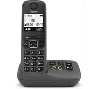 Gigaset AS490A Telefono analogico/DECT Identificatore di chiamata Nero