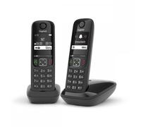 GIGASET WIRELESS PHONE AS690 DUO BLACK L36852-H2816-D201