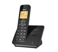 Gigaset Cordless Singolo ESSENTIAL 300 (Ricaricabile) Black