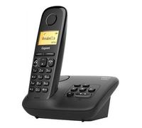 Gigaset Cordless Singolo A SERIES A270A (Ricaricabile) Black S30852 H2832 K101