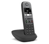Gigaset Cordless Singolo AS SERIES As690 Black e Gray