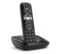 CORDLESS SIEMENS GIGASET AS690A BLACK VIVAVOCE CON SEGRETERIA