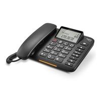 Gigaset DL380 Telefono analogico Identificatore di chiamata Nero