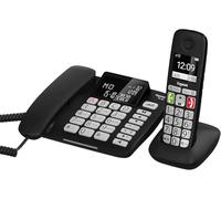 Gigaset DL780 Plus Duo Telefono a Filo + Cordless Nero