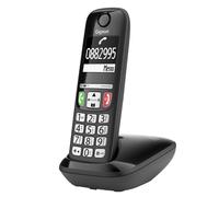 Gigaset E275 Telefono DECT Cordless Tasti Grandi Suonerie Forti Nero Compatibile