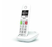 Gigaset E290 Telefono analogico/DECT Bianco Identificatore di chiamata
