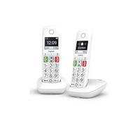 Gigaset E290 Duo Telefono analogico/DECT Identificatore di chiamata Bianco