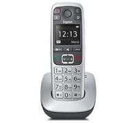 Gigaset E 560 Telefono DECT Nero, Argento Identificatore di chiamata