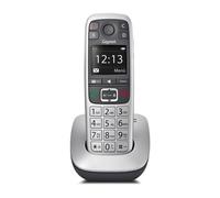 GIGASET E560 (PLATINO) - TELEFONO CORDLESS - VIVAVOCE - 4 TASTI CHIAMATA RAPIDA - HAC