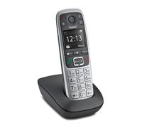 Gigaset E560 Telefono analogico/DECT Nero, Argento