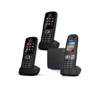 Gigaset E630 + 2 Gigaset R700H Pro Il trio essenziale per le tue chiamate ad alta definizione, resistente (IP65) per un uso intensivo