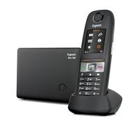 Gigaset E630 Telefono Cordless, Resistente a Urti e Spruzzi, Nero | Vibrazione, funzione torcia, [Versione Italiana]