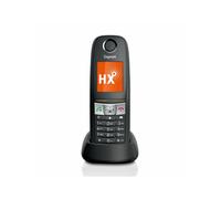 Gigaset E630HX Telefono DECT Aggiuntivo Cordless, Nero | Protezione da urti, sporco e spruzzi, [Compatibile in IT, DE, FR, NL, AUT, CHE], [Senza Base]