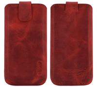 Gigaset GX290 Custodia Da Esterno In Vera Pelle Con Coperchio