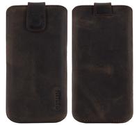 Gigaset GX290 Custodia Da Esterno In Vera Pelle Con Coperchio