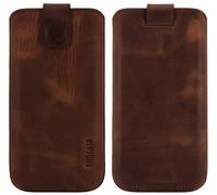 Gigaset GX290 Custodia Da Esterno In Vera Pelle Con Coperchio