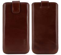 Gigaset GX290 Custodia Da Esterno In Vera Pelle Con Coperchio