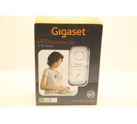 GIGASET - L410 Auricolare Clip - Kit Vivavoce Per Telefono - Bianco - NUOVO