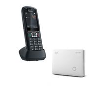 Gigaset N210 Pro + R700H PRO DECT IP Sistema DECT IP multicella con cordless robusto R700H PRO, progettato per ambienti professionali esigenti con